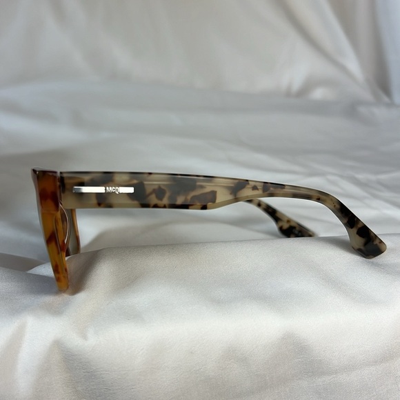 ALEXANDER MCQUEEN MCQ sunglasses Unisex Brown Square Havana UV protection new main image 8